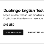 Sprachtest Englisch